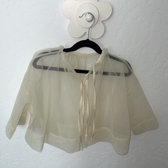 Tia Cibani LAYERING SMOCK BLOUSE size 3/4 yr - Picture 4 of 7